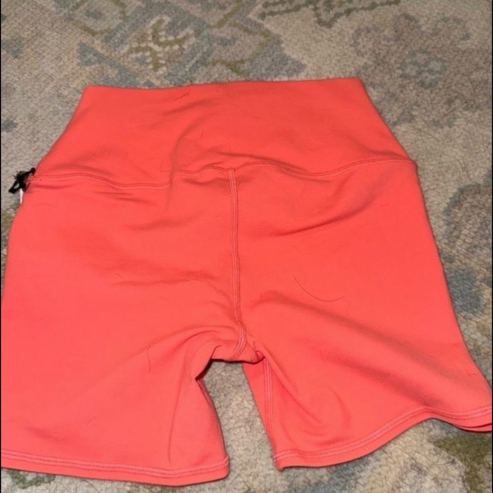 ALO Yoga Women's Coral Bike Shorts